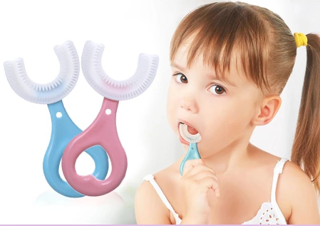 Children's Soft Toothbrush 360° U-Shaped